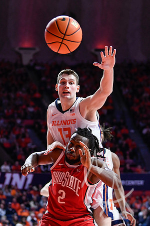 COLLEGE BASKETBALL: FEB 02 Ohio State at Illinois