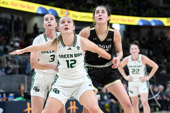COLLEGE BASKETBALL: MAR 11 Women's Horizon League Championship Green Bay vs Fort Wayne