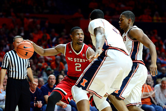 NCAA BASKETBALL: NOV 29 NC State at Illinois