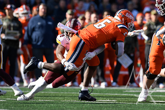 COLLEGE FOOTBALL: NOV 02 Minnesota at Illinois