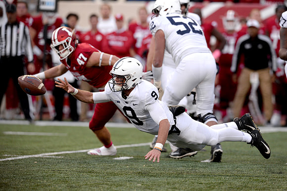 COLLEGE FOOTBALL: OCT 20 Penn State at Indiana