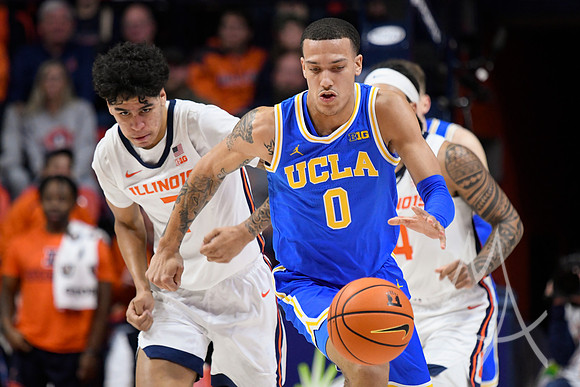 COLLEGE BASKETBALL: FEB 11 UCLA at Illinois