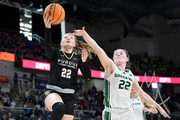 COLLEGE BASKETBALL: MAR 11 Women's Horizon League Championship Green Bay vs Fort Wayne