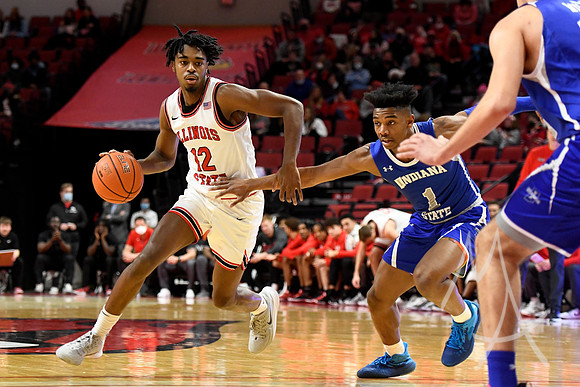 COLLEGE BASKETBALL: FEB 26 Indiana State at Illiniois State