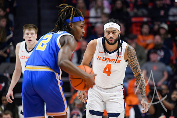 COLLEGE BASKETBALL: FEB 11 UCLA at Illinois