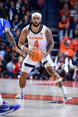 COLLEGE BASKETBALL: FEB 11 UCLA at Illinois
