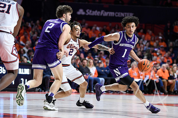 COLLEGE BASKETBALL: JAN 26 Northwestern at Illinois