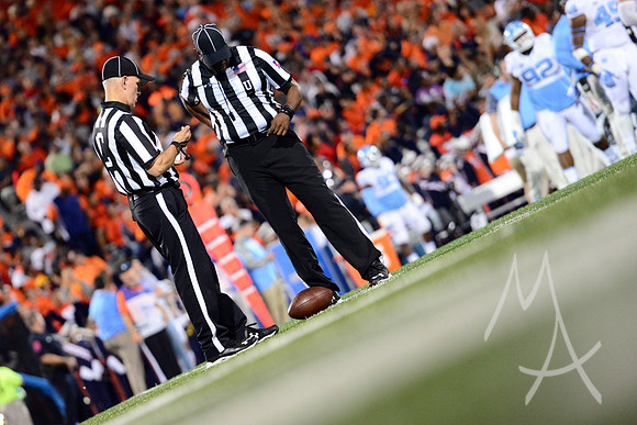 NCAA FOOTBALL: SEP 10 North Carolina at Illinois