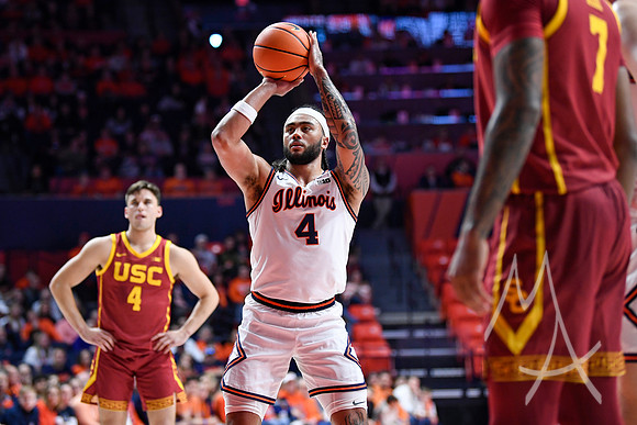 COLLEGE BASKETBALL: JAN 11 USC at Illinois