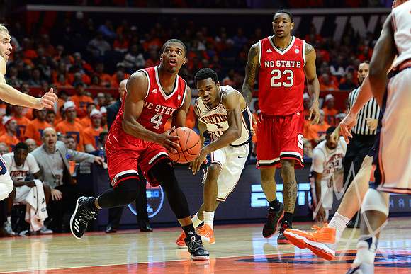 NCAA BASKETBALL: NOV 29 NC State at Illinois