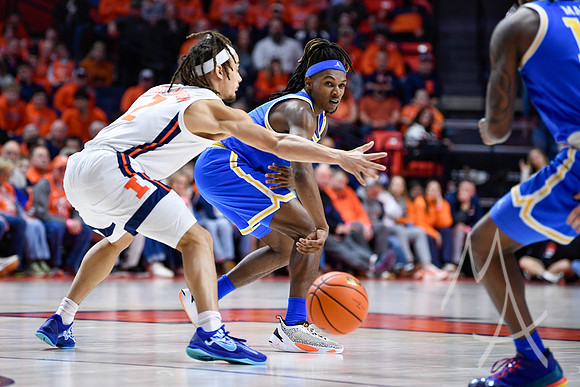 COLLEGE BASKETBALL: FEB 11 UCLA at Illinois