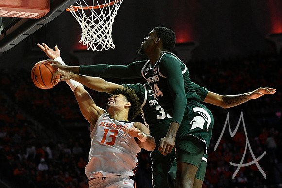 Michigan St Illinois Basketball