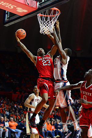 NCAA BASKETBALL: NOV 29 NC State at Illinois