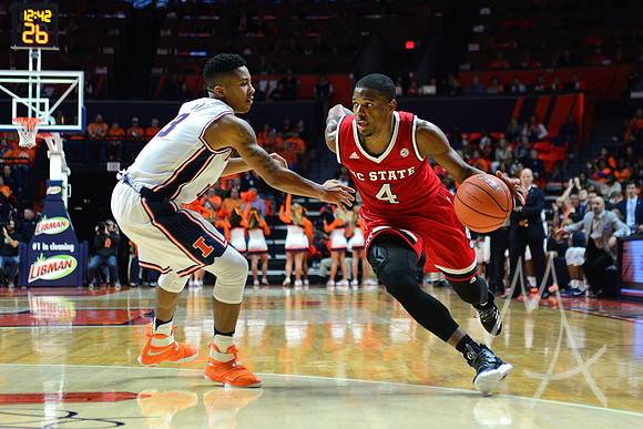 NCAA BASKETBALL: NOV 29 NC State at Illinois