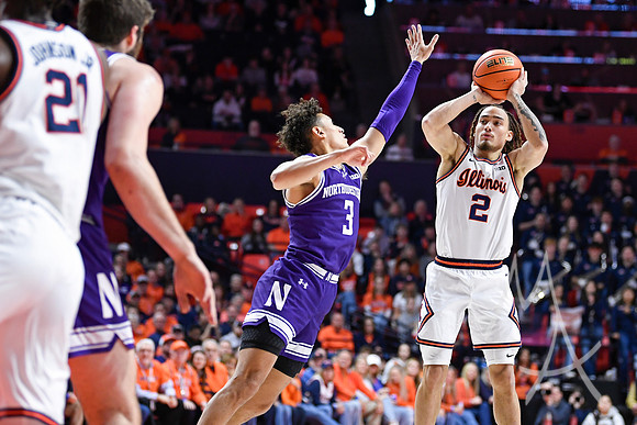 COLLEGE BASKETBALL: JAN 26 Northwestern at Illinois