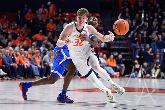COLLEGE BASKETBALL: FEB 11 UCLA at Illinois