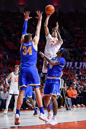 COLLEGE BASKETBALL: FEB 11 UCLA at Illinois