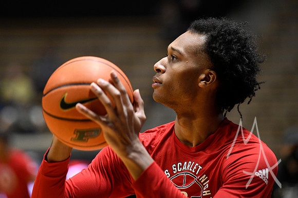 COLLEGE BASKETBALL: FEB 20 Rutgers at Purdue
