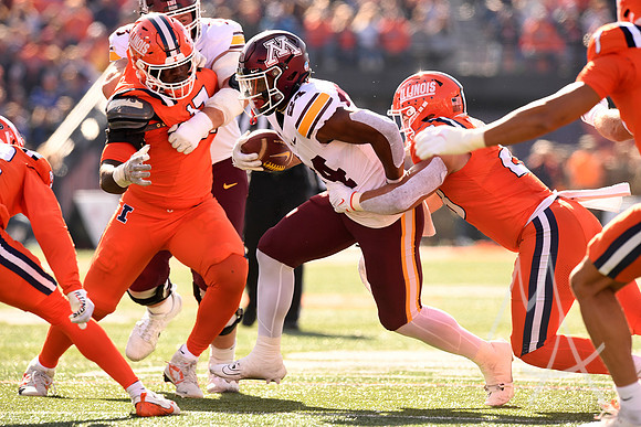 COLLEGE FOOTBALL: NOV 02 Minnesota at Illinois