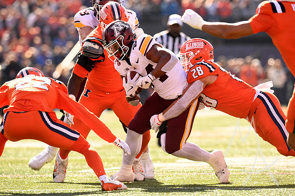 COLLEGE FOOTBALL: NOV 02 Minnesota at Illinois