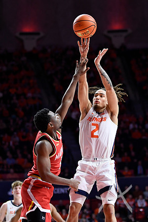 COLLEGE BASKETBALL: JAN 23 Maryland at Illinois
