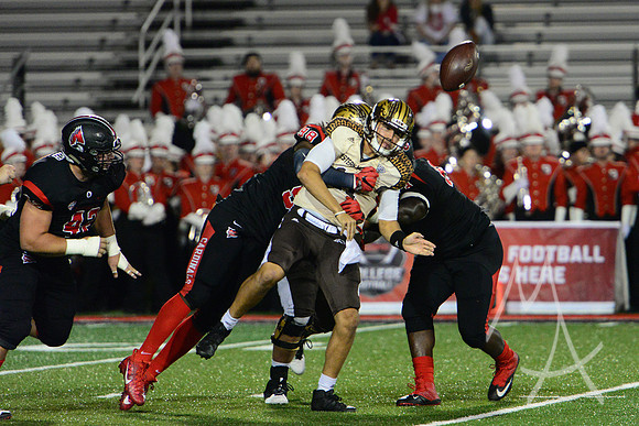 NCAA FOOTBALL: NOV 01 Western Michigan at Ball State
