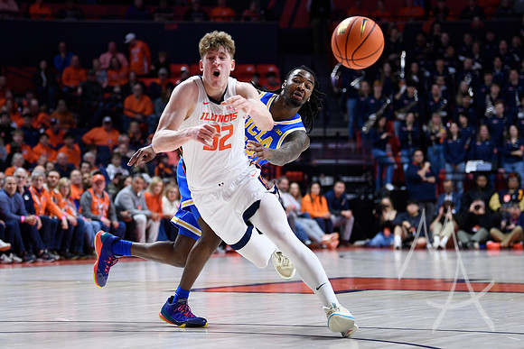 COLLEGE BASKETBALL: FEB 11 UCLA at Illinois