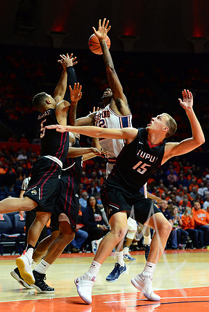 NCAA BASKETBALL: DEC 06 IUPUI at Illinois